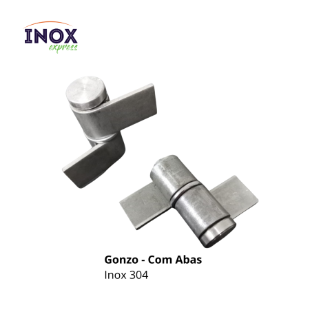 6.1 Gonzo de inox com Abas